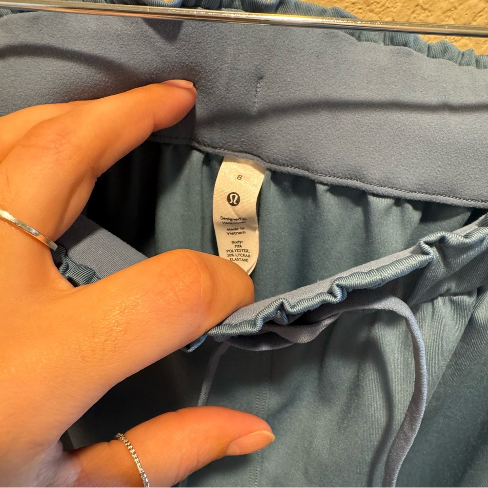 Lululemon Stretch High-Rise Jogger *Full Length Blue size 8 - Picture 6 of 10